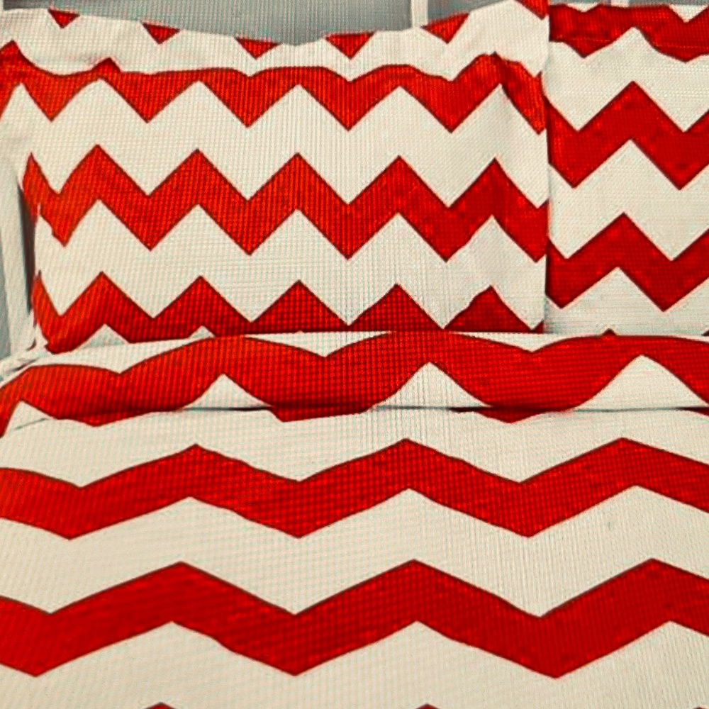 Urban Outfitters Zig Zag Shams Set